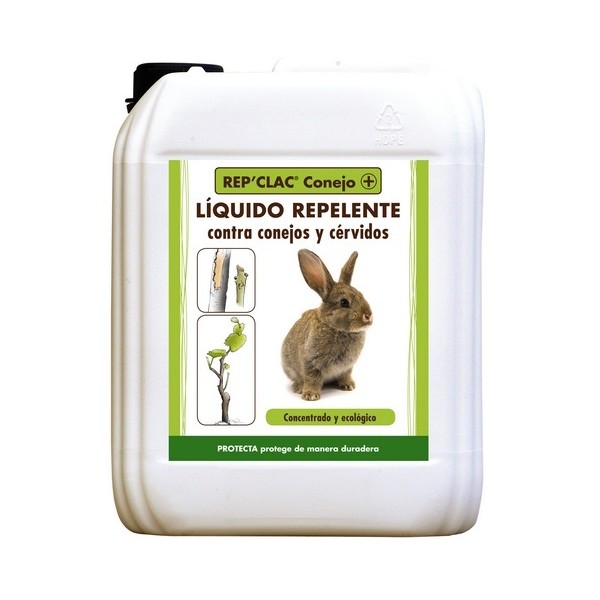 CONEJEX repelente conejos y cérvidos en troncos de árboles y vegetación