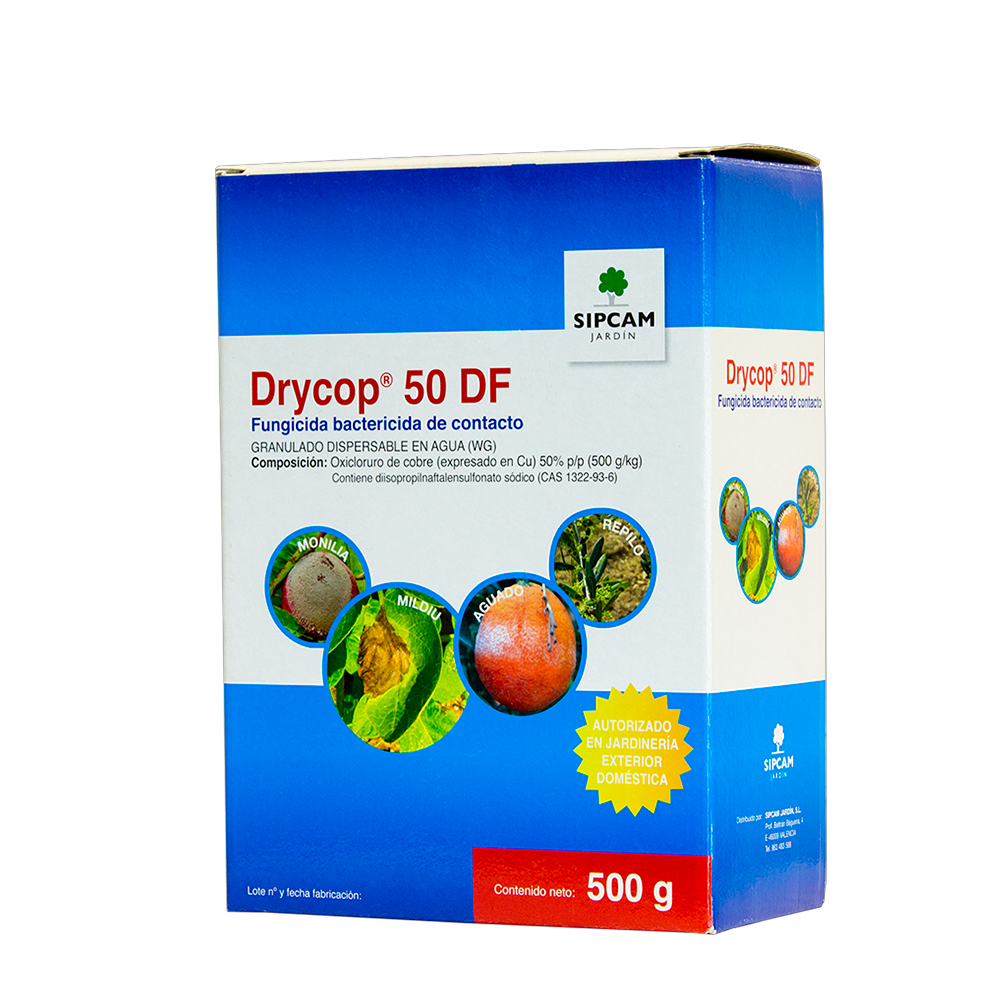 DRYCOP WG  oxicloruro de cobre contra enfermedades fúngicas